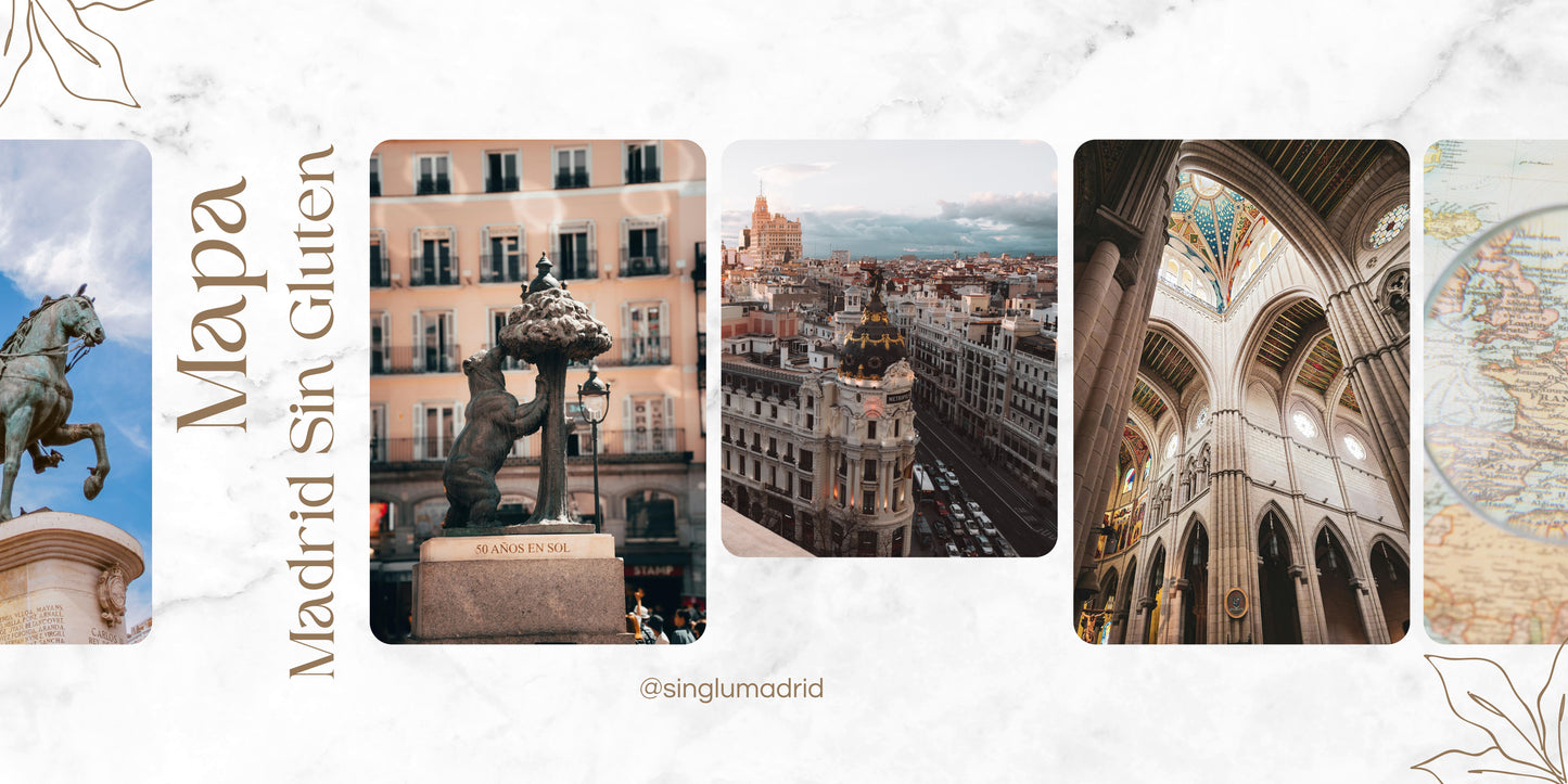 Mapa Madrid Sin Gluten